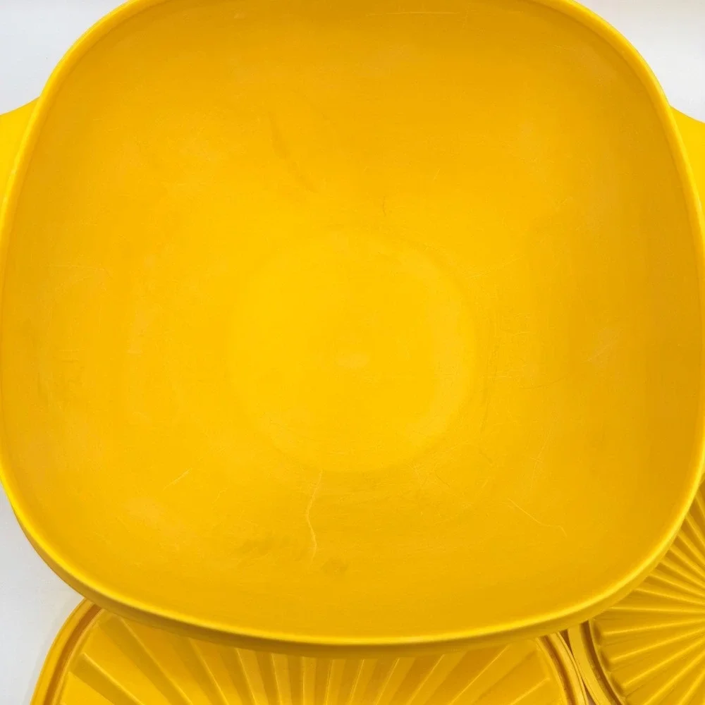 Tupperware‎ Harvest Gold Yellow Servalier Bowl 836 1323 886